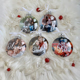 Personalized Photo Ornament