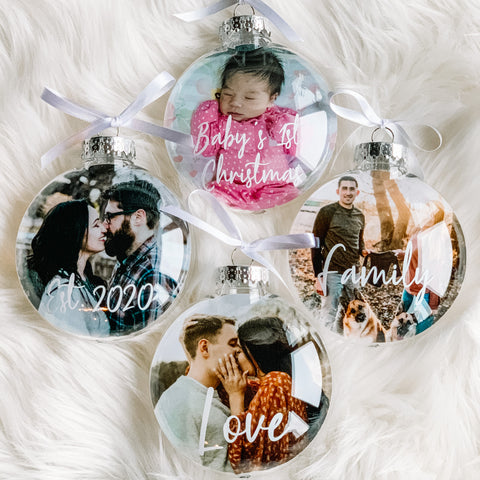 Personalized Photo Ornament